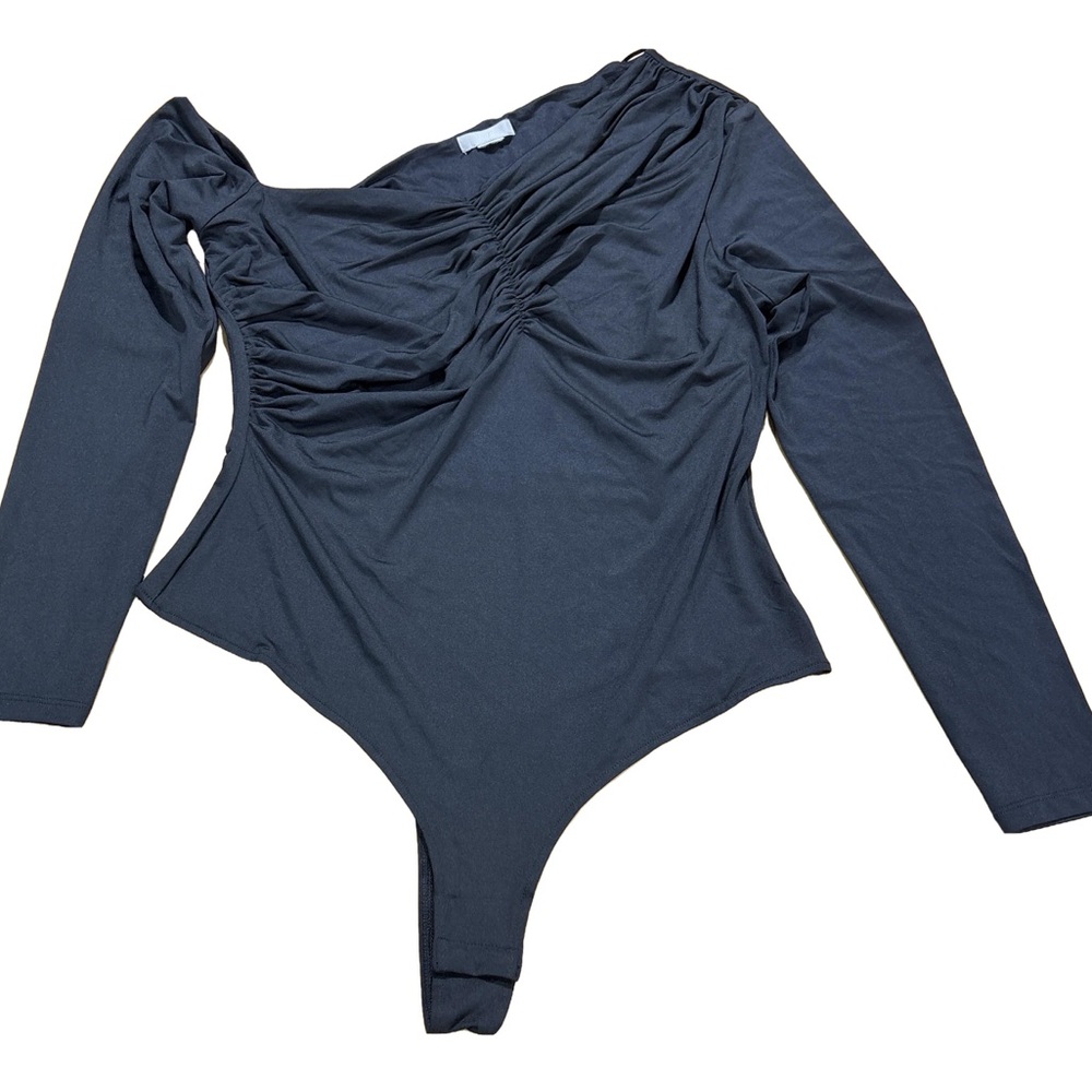 H&M Black Long Sleeve Bodysuit